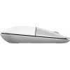 HP Z3700 keramisch wit draadloze muis, dubbelhandig, optisch, RF Wireless, 1200 DPI, zilver, wit