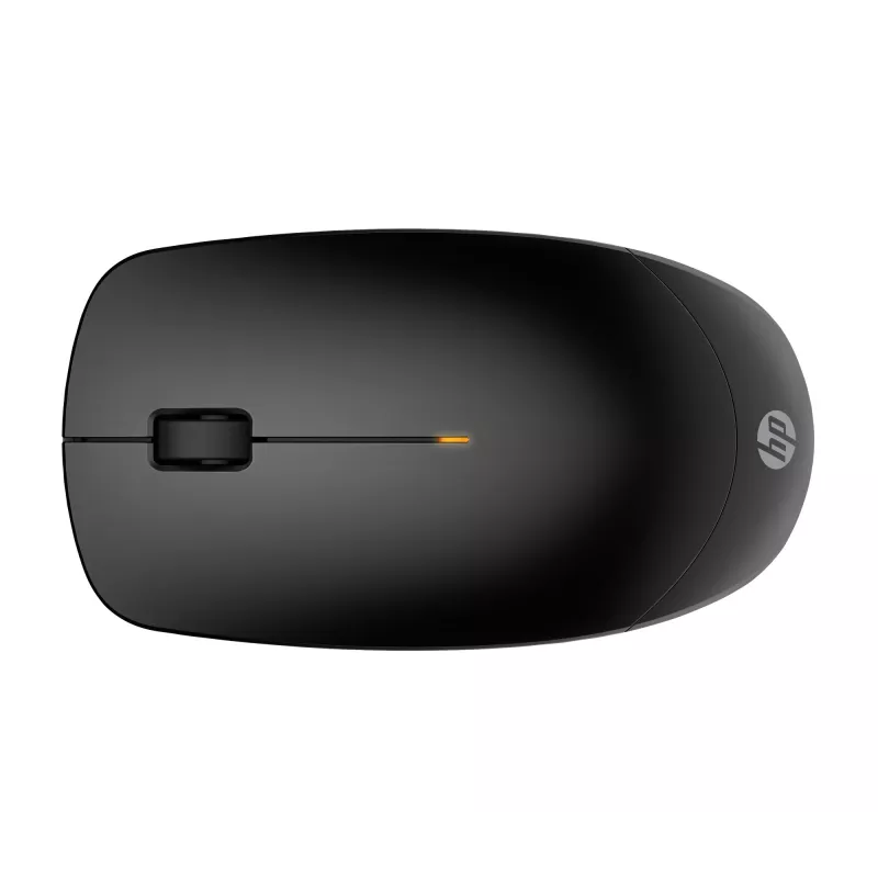 HP 230 Slim Wireless Mouse, dubbelhandig, optisch, RF Wireless, 1600 DPI, zwart