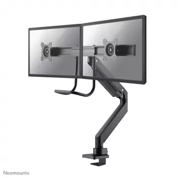 Neomounts NM-D775DXBLACK monitorarm 10-32 inch - gasveer - Topfix - 180°-stop