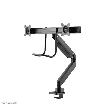 Neomounts NM-D775DXBLACK monitorarm 10-32 inch - gasveer - Topfix - 180°-stop