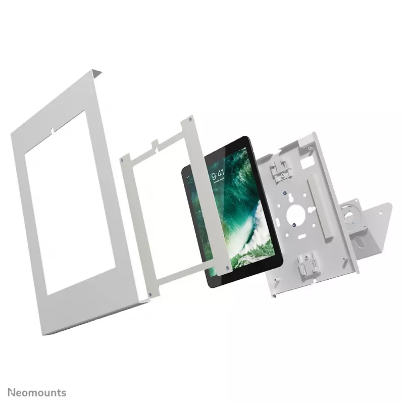 Neomounts DS15-630WH1 tabletstandaard voor tafel en wand 9,7-11 inch - afsluitbaar