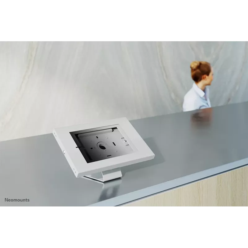 Neomounts DS15-630WH1 tabletstandaard voor tafel en wand 9,7-11 inch - afsluitbaar