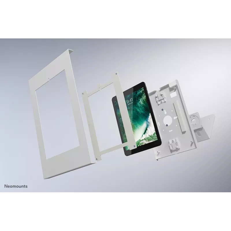 Neomounts DS15-630WH1 tabletstandaard voor tafel en wand 9,7-11 inch - afsluitbaar