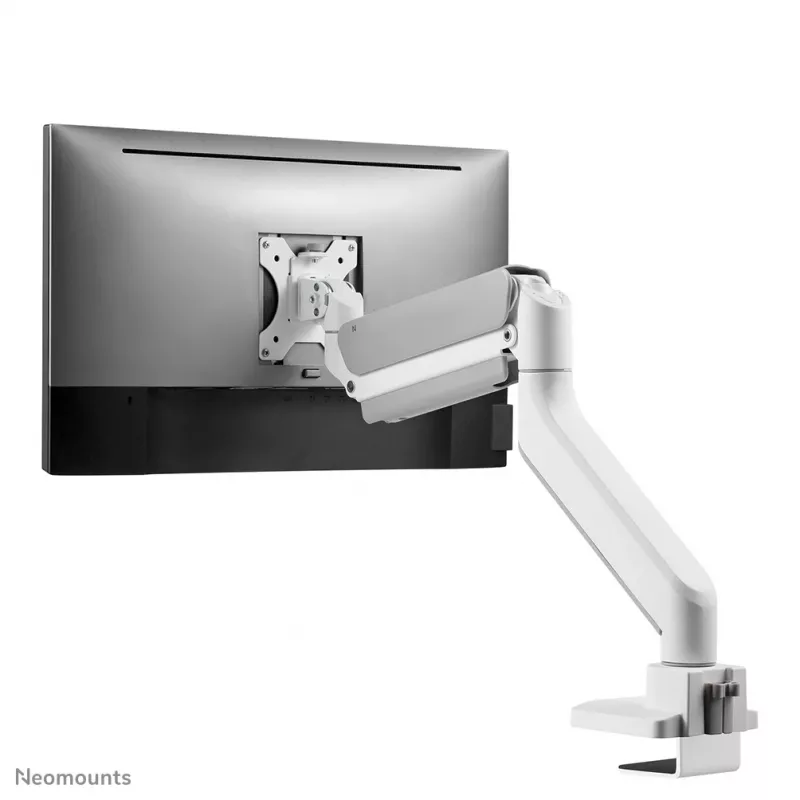 Neomounts DS70-450WH1 monitorarm 17-42 inch - gasveer - Topfix - 180°-stop