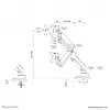 Neomounts DS70-450WH1 monitorarm 17-42 inch - gasveer - Topfix - 180°-stop