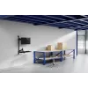 Wandgemonteerde zit-sta-werkstation Neomounts WL90-325BL1 max. gewicht 9 kg