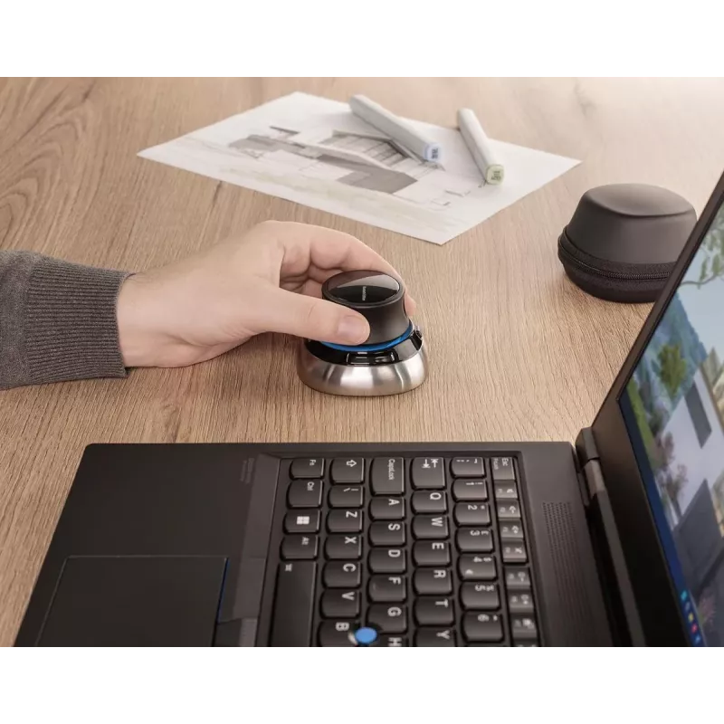 Muis 3Dconnexion SpaceMouse Office RF Wireless + Bluetooth + USB Type-A