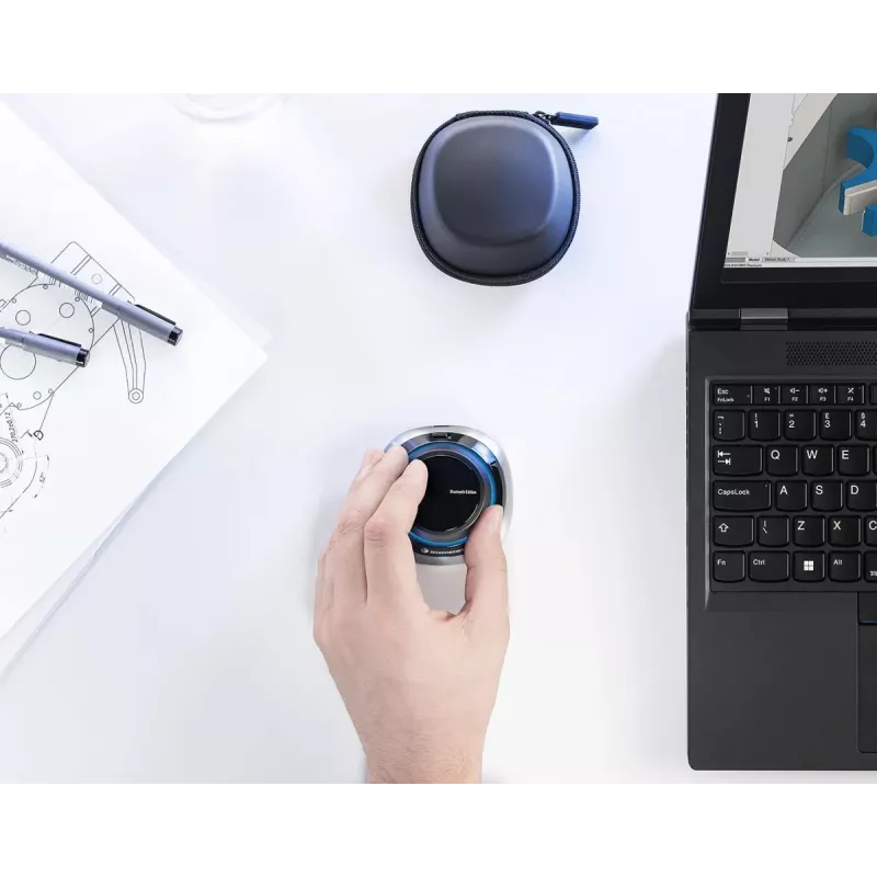 Muis 3Dconnexion SpaceMouse Office RF Wireless + Bluetooth + USB Type-A