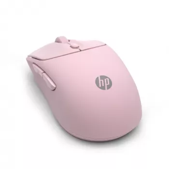 HP 400 stille roze draadloze muis, voor beide handen, RF Wireless + Bluetooth, 6000 DPI, roze