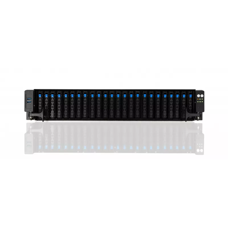 ASUS RS720A-E11-RS24U 2U rack barebone-server, zilver