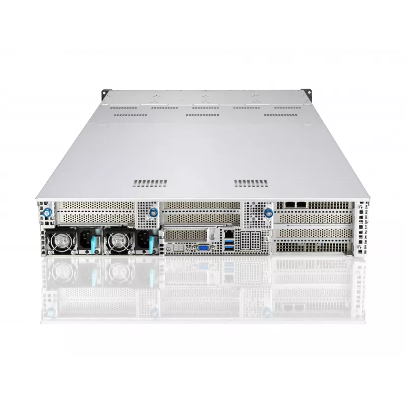ASUS RS720A-E11-RS24U 2U rack barebone-server, zilver