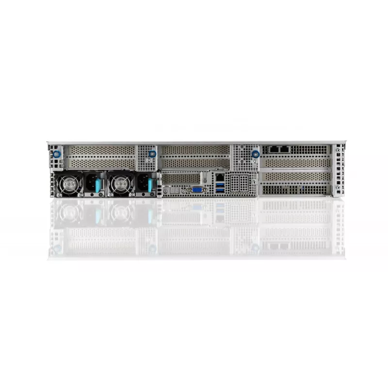 ASUS RS720A-E11-RS24U 2U rack barebone-server, zilver