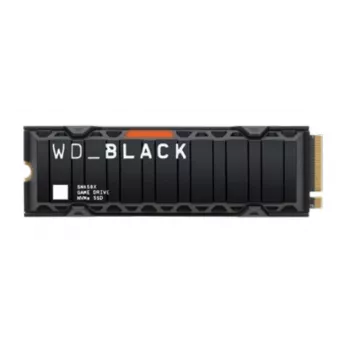 WESTERN DIGITAL SSD - WD Black SN850X - 1TB - PCIe Gen 4.0 - M.2 2280 - koelblok