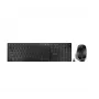 CHERRY DW 9500 SLIM toetsenbord muis inbegrepen universeel RF Wireless + Bluetooth QWERTY Spaans zwart, grijs