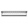 DIGITUS modulair patchpanel, afgeschermd 24-poorts, blank, 1HE, rackmontage, versprongen, kleur zwart RAL 9005