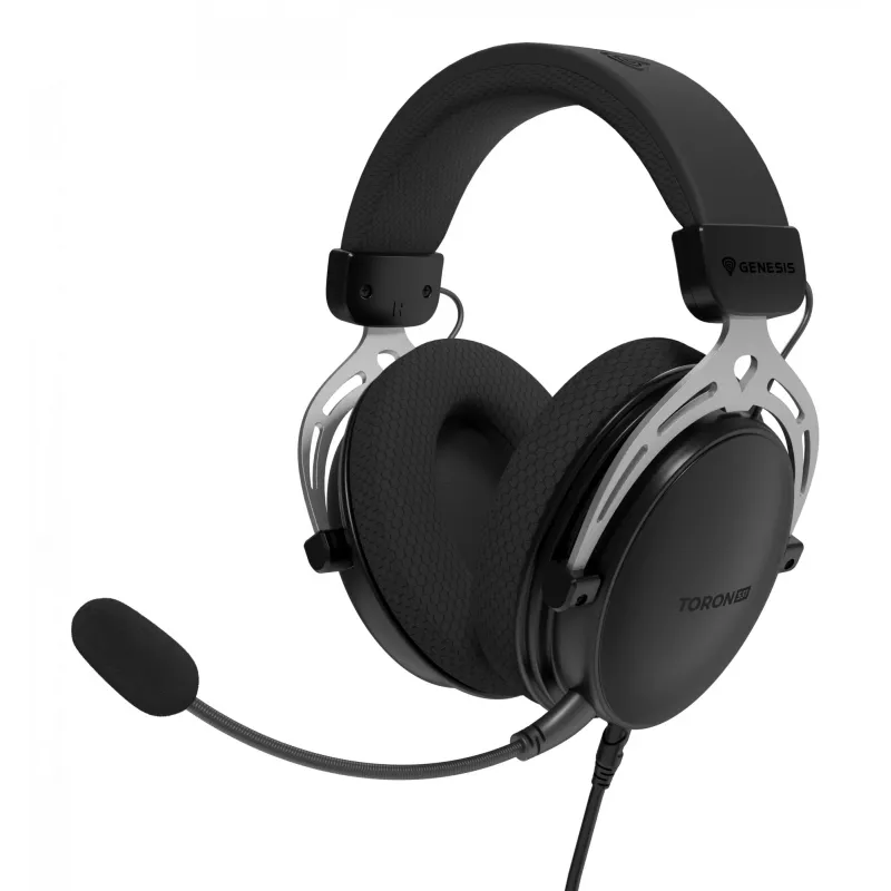 Bedrade binaurale gamingheadset Genesis Toron 531 — circumauraal, 32 Ω, 20–20000 Hz, 1 m kabel