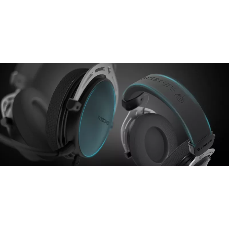 Bedrade binaurale gamingheadset Genesis Toron 531 — circumauraal, 32 Ω, 20–20000 Hz, 1 m kabel
