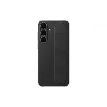 Protective Standing Grip-hoes Samsung voor Galaxy S25 FE, zwart, tafelstandaard