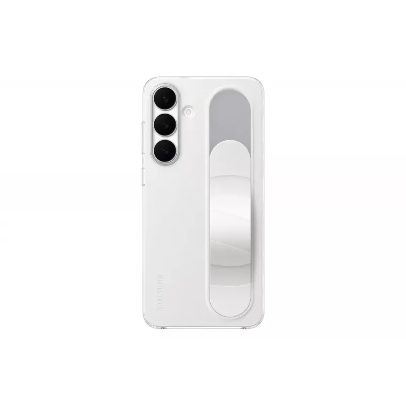 Standing Grip-hoes Samsung voor Galaxy S25 FE – wit, tafelstandaard