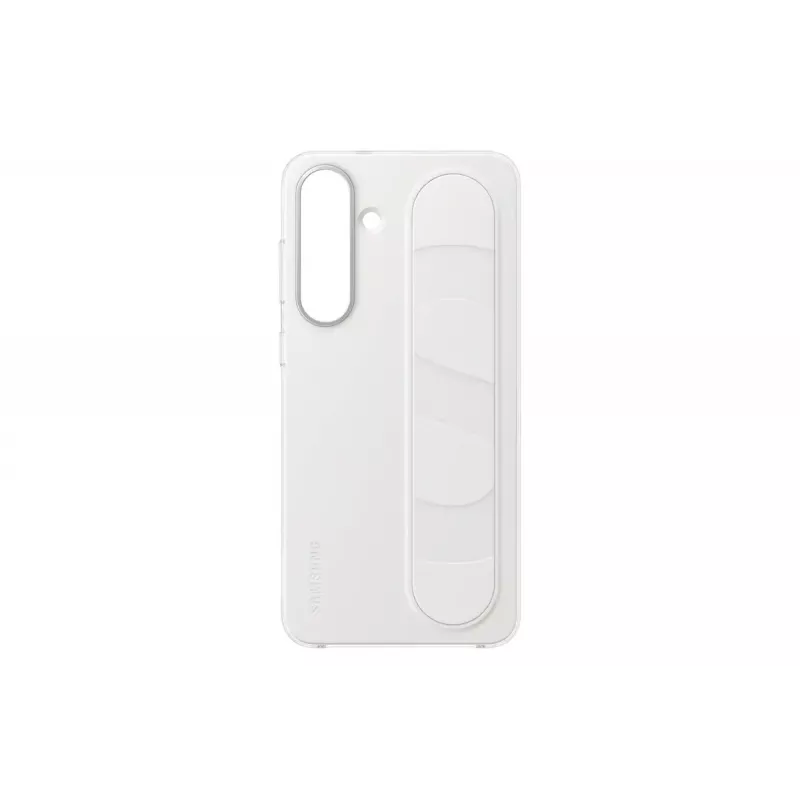 Standing Grip-hoes Samsung voor Galaxy S25 FE – wit, tafelstandaard