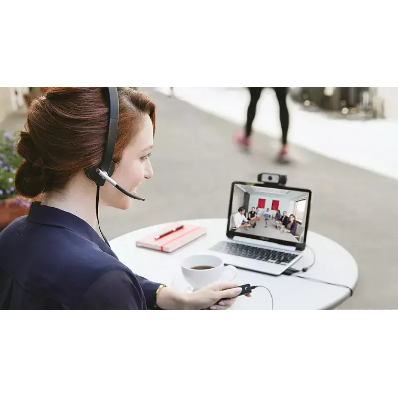 LOGITECH H650e - USB - headset mono