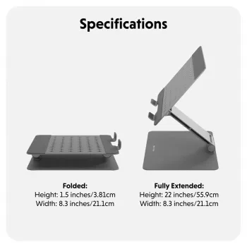 TARGUS Hyperspace Flex laptopstandaard - grijs
