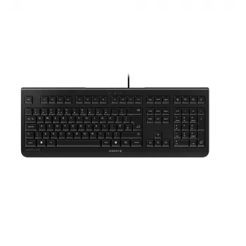 CHERRY KC 1000 bedraad toetsenbord, zwart, USB (QWERTY – UK), full-size (100%), bedraad, USB, QWERTY, zwart
