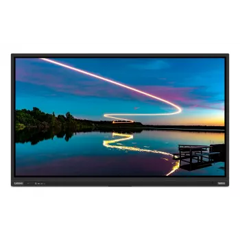 Lenovo ThinkVision T86 computermonitor 2,18 m (86 inch) 3840 x 2160 pixel 4K Ultra HD LED touchscreen zwart