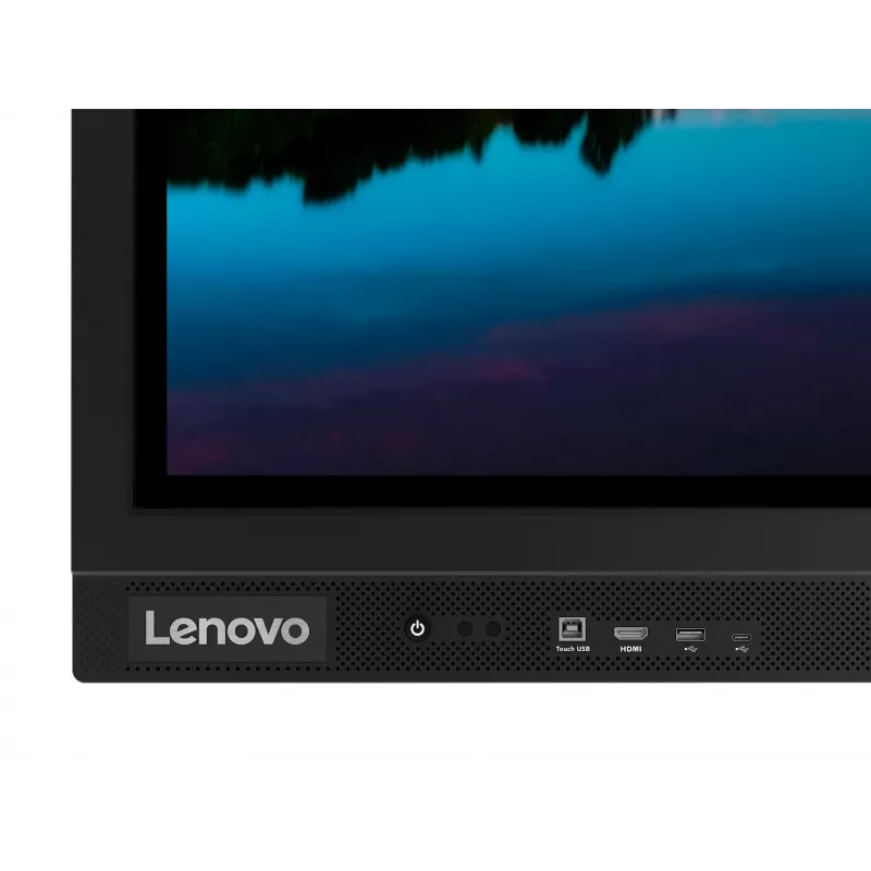 Lenovo ThinkVision T86 computermonitor 2,18 m (86 inch) 3840 x 2160 pixel 4K Ultra HD LED touchscreen zwart