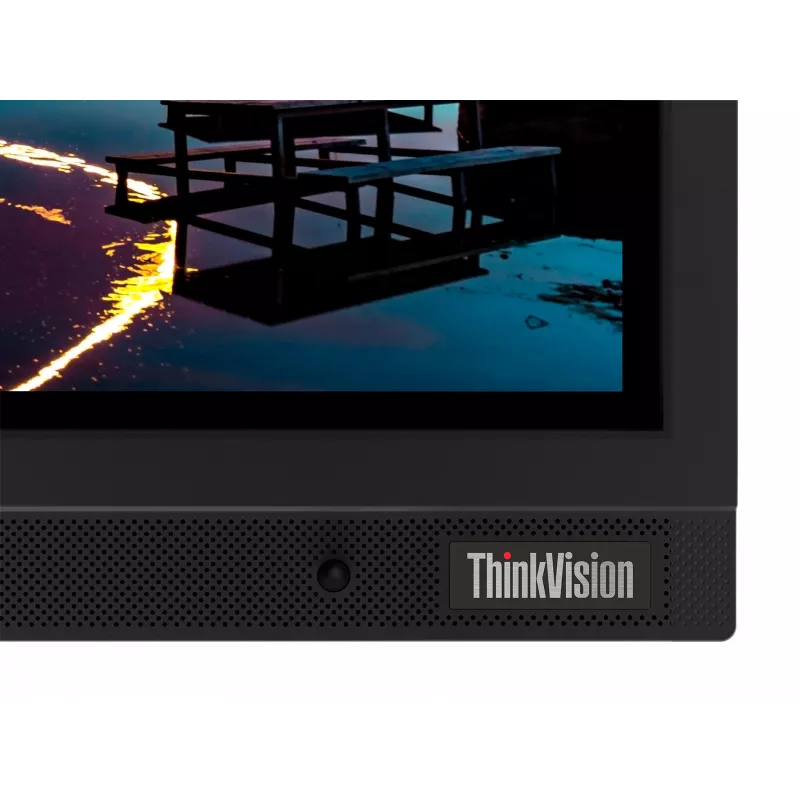 Lenovo ThinkVision T86 computermonitor 2,18 m (86 inch) 3840 x 2160 pixel 4K Ultra HD LED touchscreen zwart