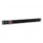 Equip 333319 power distribution unit (PDU) 6 AC-uitgangen 1U zwart