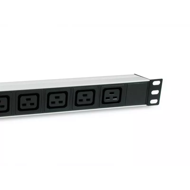 Equip 333319 power distribution unit (PDU) 6 AC-uitgangen 1U zwart