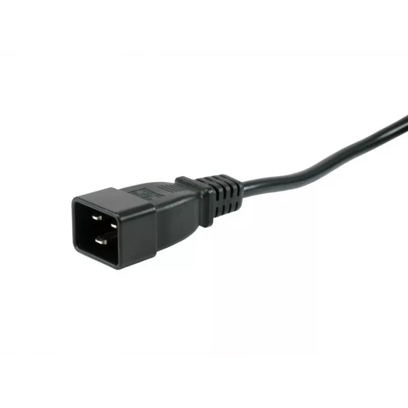 Equip 333319 power distribution unit (PDU) 6 AC-uitgangen 1U zwart