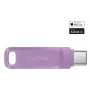 WESTERN DIGITAL SanDisk Ultra Dual Drive Go - 1TB USB-stick - USB-C / USB-A - paars