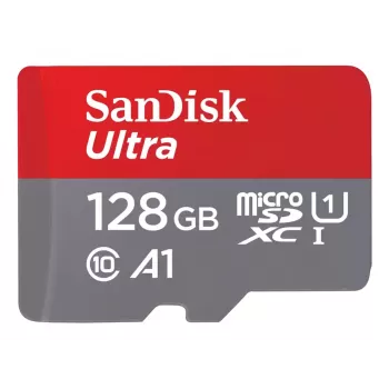 WESTERN DIGITAL SanDisk Ultra micro SDXC 128GB plus SD-adapter 140 MB/s A1 Class 10 UHS-I – 2-pack