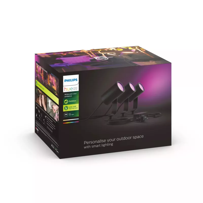 Smart hanglamp Philips Hue White and Colour Ambience Lily Outdoor Spot Light 1741430P7
