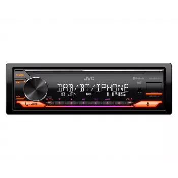 JVC KD-X482DBT zwart 200 W Bluetooth