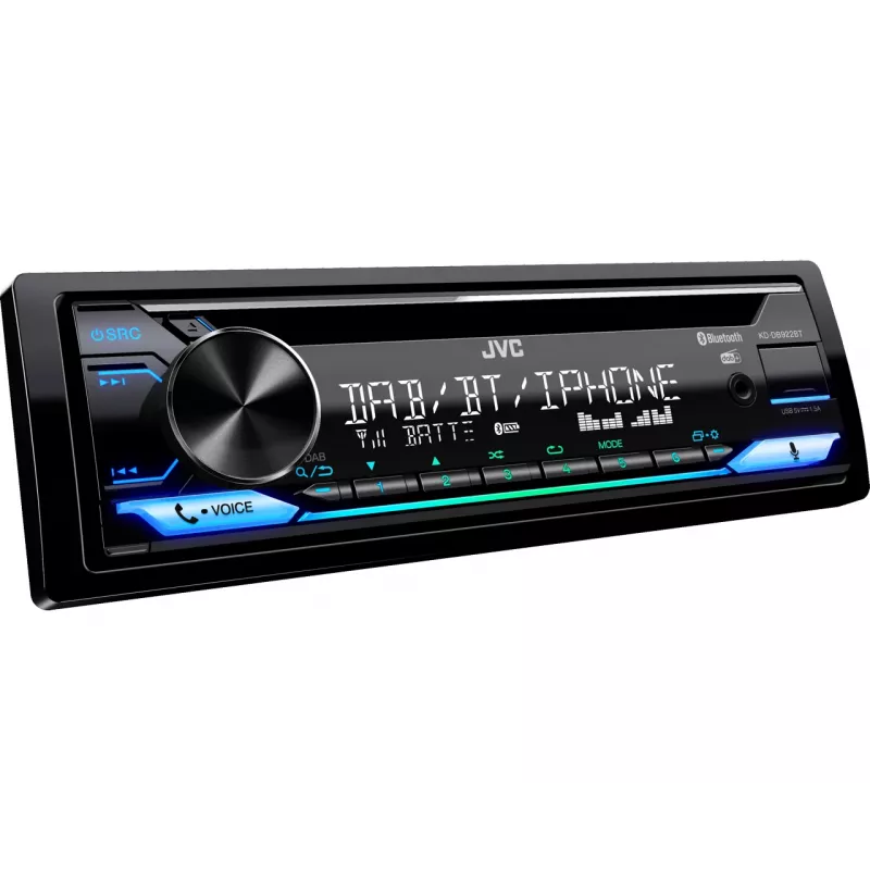 JVC KD-DB922BT zwart 200 W Bluetooth