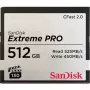 WESTERN DIGITAL SanDisk Extreme Pro CFast 2.0 geheugenkaart 512GB – 525 MB/s leessnelheid