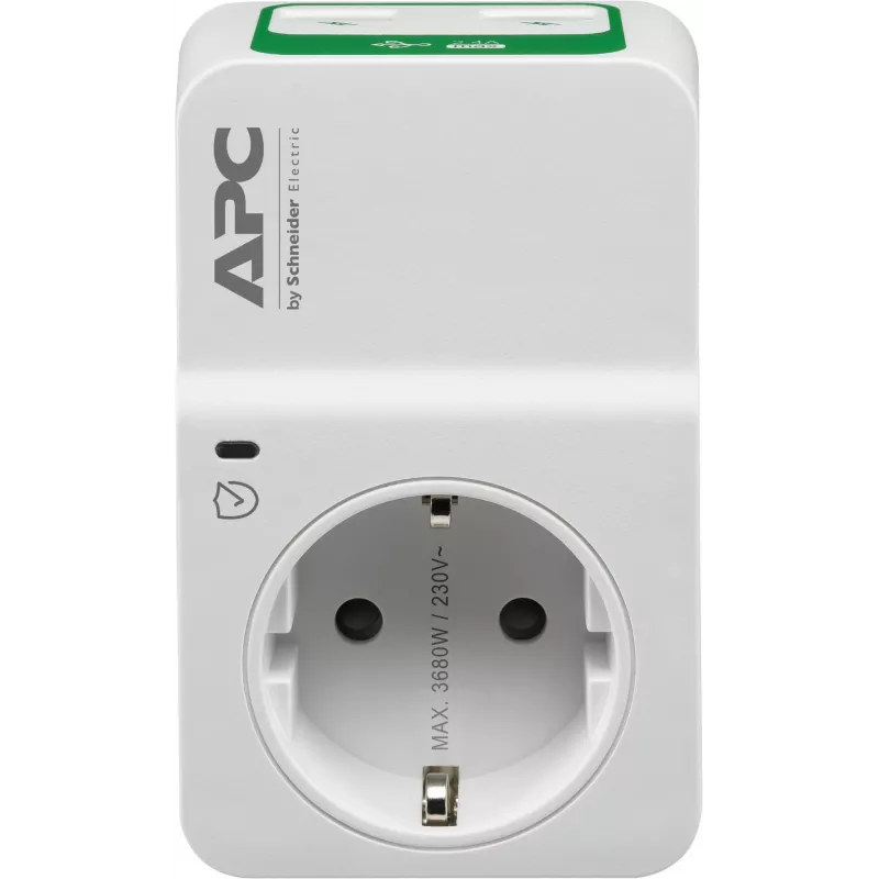 APC PM1WU2-GR overspanningsbeveiliging wit 1 AC-uitgang 230 V