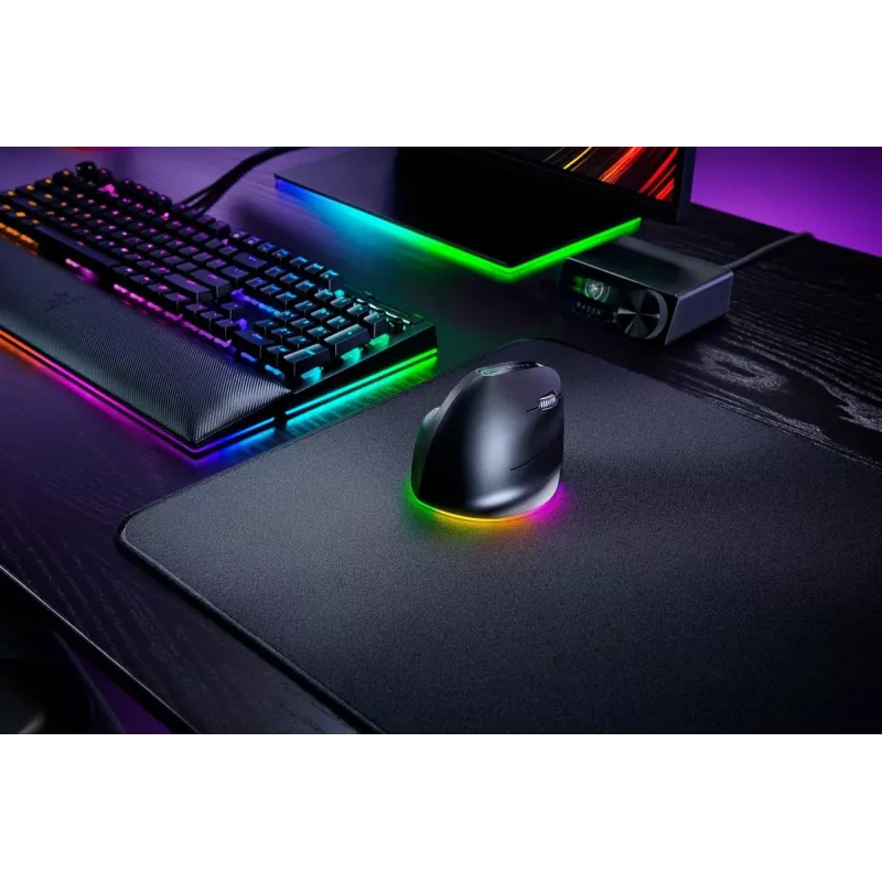 RAZER Pro Click V2 verticale muis draadloos / bedraad zwart