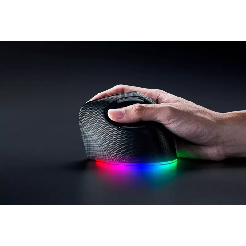RAZER Pro Click V2 verticale muis draadloos / bedraad zwart