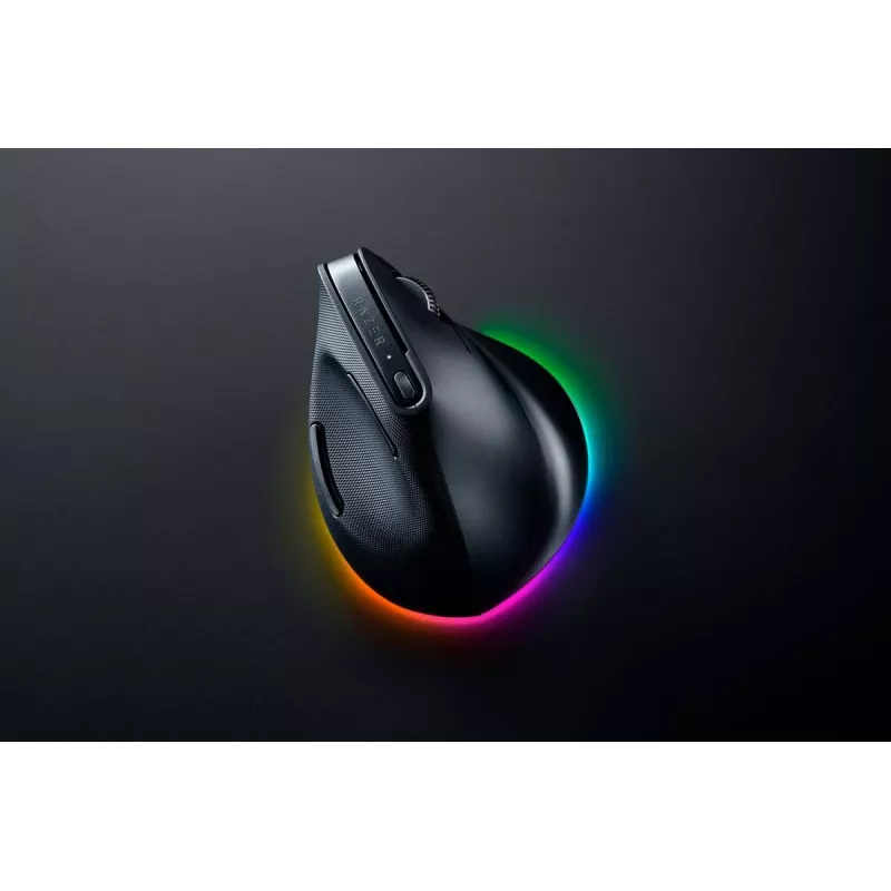 RAZER Pro Click V2 verticale muis draadloos / bedraad zwart