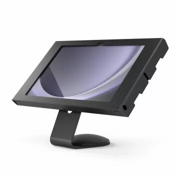 MACLOCKS bundel / VESA vaste 45 graden core counter standaard of wandmontage + Apex behuizing wandmontage voor Surface GO (1-4) - zwart