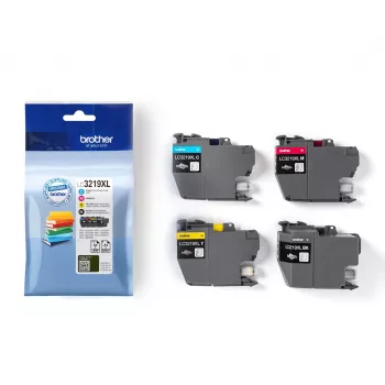 Brother LC3219XLVAL inktpatroon 4 stuks origineel zwart, cyaan, magenta, geel