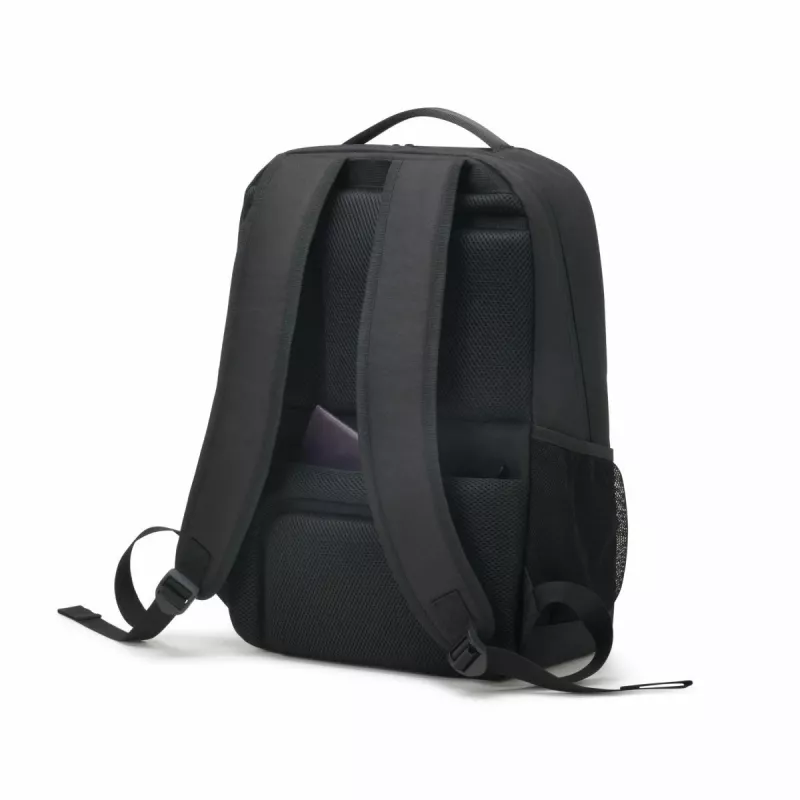 DICOTA Eco Backpack Plus Base – 13-15,6 inch Laptoptas – Zwart / 300d Rpet Polyester