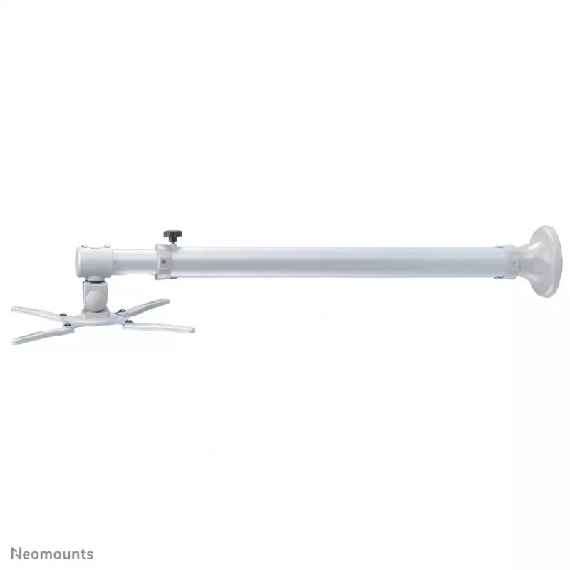 Neomounts BEAMER-W100SILVER wandbeugel voor projector, volledig beweegbaar, 79-129 cm, max. 12 kg, zilver