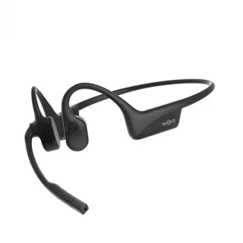 SHOKZ C110-AI-BK-EN Hoofdtelefoon/Headset Draadloos Ear-Hook Kantoor/Callcenter Bluetooth Zwart