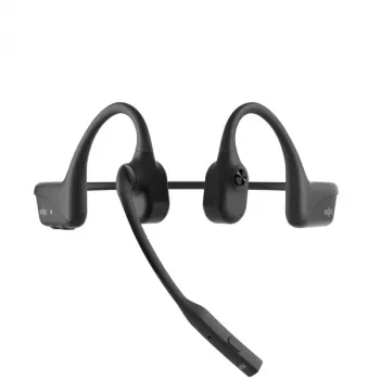 SHOKZ C110-AI-BK-EN Hoofdtelefoon/Headset Draadloos Ear-Hook Kantoor/Callcenter Bluetooth Zwart