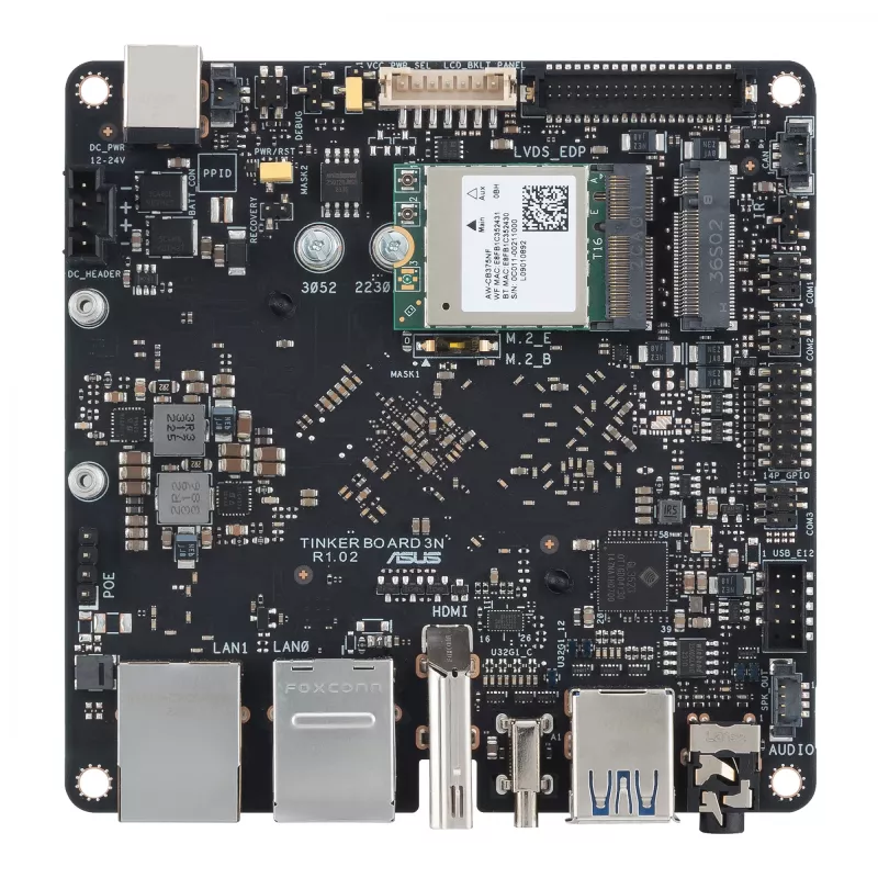 ASUS Tinker Board 3N Ontwikkelbord Rockchip RK3568